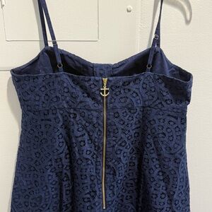 Lilly Pulitzer Lace Navy Mini Dress